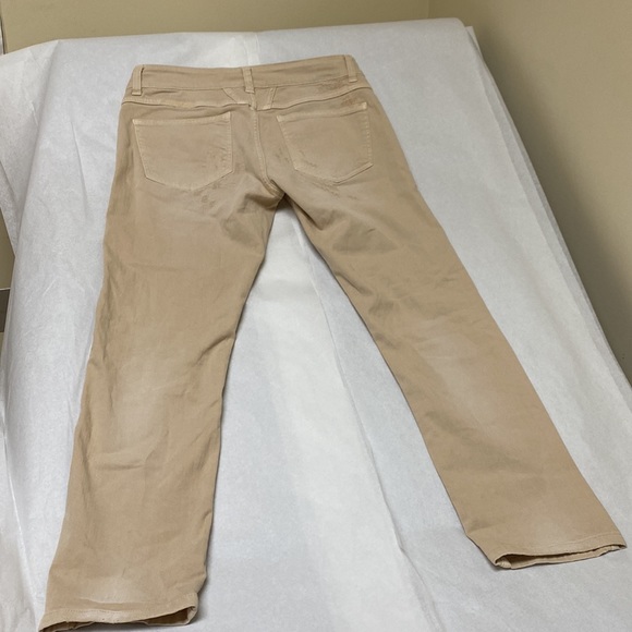 Closed Starlet Jeans Womens Tan Skinny Low Waist Straight Leg Cropped - Picture 2 of 11